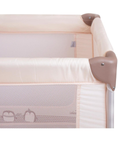 Jungle Moon prenosivi krevetac za bebe 1 nivo Beige