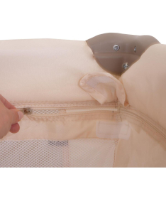 Jungle Moon prenosivi krevetac za bebe 2 nivoa Beige