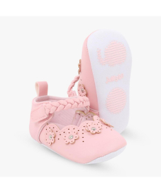 Jungle nehodajuće baletanke za devojčice 4-8 meseci Pink