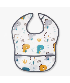 Jungle PVC nepromočiva portikla za decu veličina M Dino