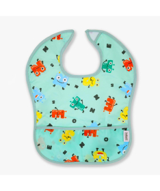 Jungle PVC nepromočiva portikla za decu veličina M Roboti