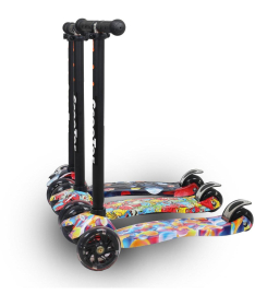 Jungle Scooter trotinet za decu - Black