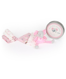 Jungle set prvi otisak za bebe roze Slon 31001755