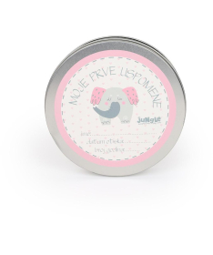 Jungle set prvi otisak za bebe roze Slon 31001755