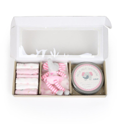 Jungle set prvi otisak za bebe roze Slon 31001755