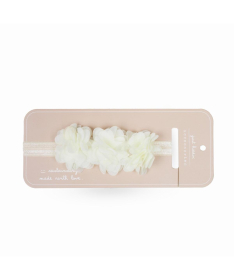 Jungle traka za kosu za devojčice Roses Beige 31002083