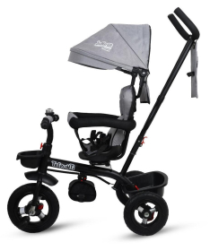 Jungle Trepunti tricikl za decu do 25 kg Grey