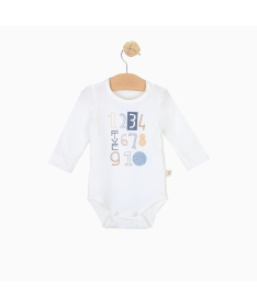 Just Kiddin Baby bodić za dečake veličina 68 Boys Varsity White - 17001573