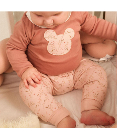 Just Kiddin Baby bodić za devojčice veličina 68 Hugs Love Fun Rose - 18001720