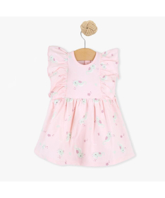 Just Kiddin Baby haljinica sa kratkim rukavima veličina 56 Floating Fairies Roze