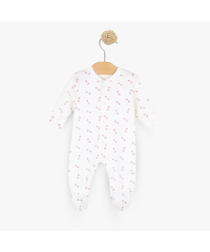 Just Kiddin Baby Hugs Love Fun zeka za devojčice sa stopicama veličina 62 White - 18001834