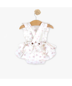 Just Kiddin Baby kombinezon za devojčice veličina 56 Floating Fairies Bela