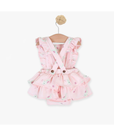 Just Kiddin Baby kombinezon za devojčice veličina 62 Floating Fairies Roze
