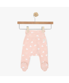 Just Kiddin baby Little Wild Flower pantalonice sa stopicama za devojčice veličina 56 Peach - 18001371