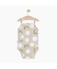 Just Kiddin Baby Magical Summer atlet bodić za devojčice Veličina 62 Beige&Green