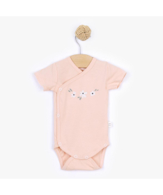 Just Kiddin Baby Magical Summer bodić za devojčice kratak rukav Veličina 56 Peach