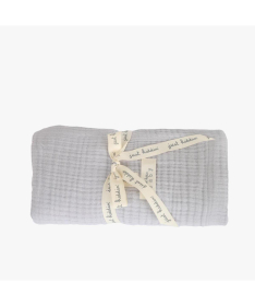 Just kiddin baby muslin prekrivač za bebe 80x100cm Siva 10001155