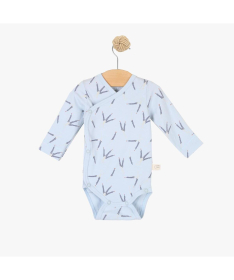 Just Kiddin Baby organic bodić za dečake na preklop veličina 62 My Tiny Farm - 17001702