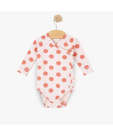 Just Kiddin Baby organic bodić za devojčice na preklop veličina 62 My Magic Forest Circles - 18001853