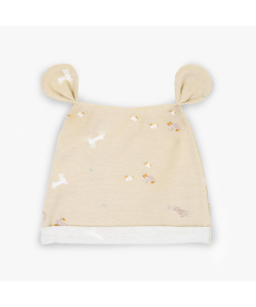 Just Kiddin Baby organic kapica za bebe veličina 56 Tiny Friends Bunnies&Ducks - 17001965