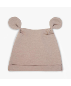 Just Kiddin Baby organic kapica za bebe veličina 62 Tiny Friends Dark Beige - 17001968