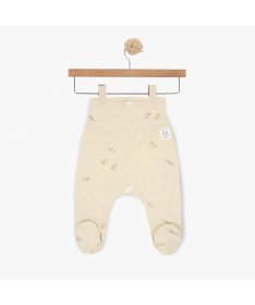 Just Kiddin Baby Organic pantalone sa stopicama za bebe veličina 62 Tiny Friends Bunnies&Ducks - 17001905