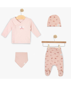 Just Kiddin Baby organic set odeće za devojčice 4 u 1 veličina 62 My Magic Forest Butterflies - 18001928