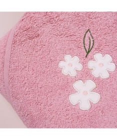 Just Kiddin baby peškir za bebu 100x100 cm Cvetići