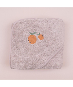 Just Kiddin baby peškir za bebu 100x100 cm Voćkice