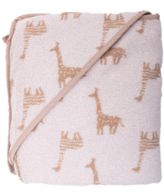 Just Kiddin baby peškir za bebu 100x100 cm Žirafice
