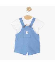 Just Kiddin Baby set odeće za dečake 2 u 1 veličina 62 Born to Fly Plava 17002223