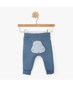 Just Kiddin Organic pantalonice za dečake 3-6 meseci Denim - 17001128