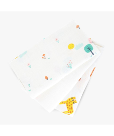 Just kiddin tetra pelene za bebe 80x80 cm 3 komada Forest