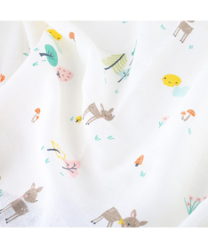 Just kiddin tetra pelene za bebe 80x80 cm 3 komada Forest