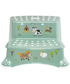 Keeeper dupli steper za decu Funny Farm Nordic Green KEP3293