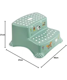 Keeeper dupli steper za decu Funny Farm Nordic Green KEP3293