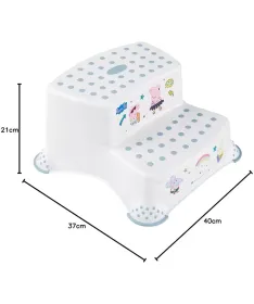 Keeeper dupli steper za decu Peppa Prase Nordic White KEP0575