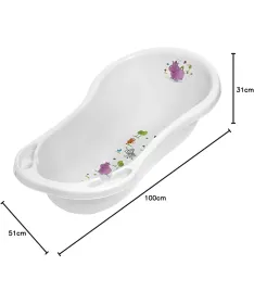 Keeeper kadica za bebe 100cm Hippo White KEP9052