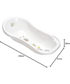 Keeeper kadica za bebe 100cm Winnie the Pooh White KEP1733