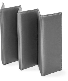 Kidnort Grotta prenosivi krevetac jedan nivo Dark Grey Melange