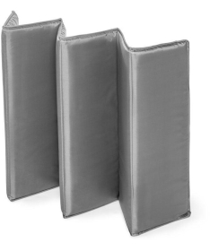 Kidnort Grotta prenosivi krevetac jedan nivo Light Grey Melange