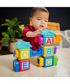 Kids ii baby einstein activity edukativna igračka bridge & learn magnetic blocks 12818