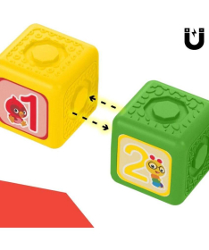 Kids ii baby einstein activity edukativna igračka click & create magnetic blocks 13067