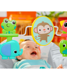Kids II Bright Starts ležaljka za bebe sa vibracijom Playful Paradise do 9 kg SKU13070