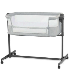 Kindekraft Neste Up 2 kolevka za bebe Light Grey