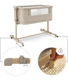 Kindekraft Nestee Grow 2 kolevka za bebe 2 u 1 Beige