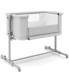 Kindekraft Nestee Grow 2 kolevka za bebe 2 u 1 Light Grey