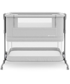 Kindekraft Nestee Grow 2 kolevka za bebe 2 u 1 Light Grey