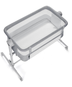 Kinderkraft Nestee Up 2 kolevka za bebe 2 u 1 Light Grey