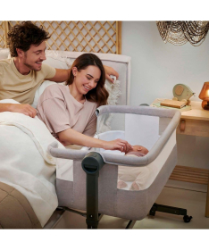 Kinderkraft Nestee Up 2 kolevka za bebe 2 u 1 Light Grey